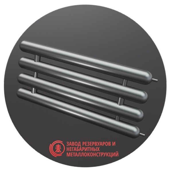 Регистры отопления четырехрядные РСЭ-4x89x3.0-11000 мм