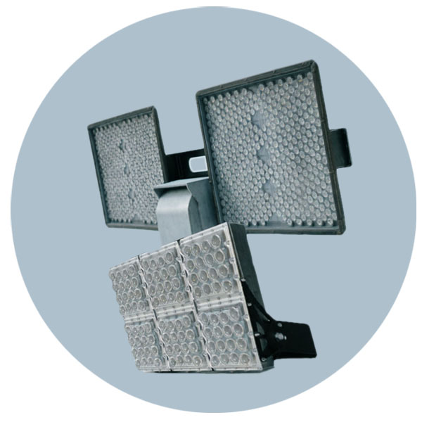 Прожектор светодиодный 1200LED-V-TRL поворотный на турели
