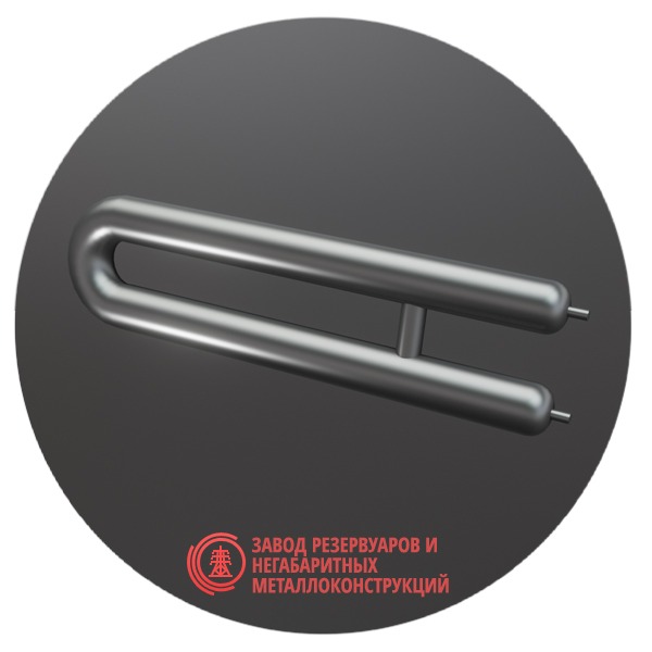 Регистры отопления двухрядные РЗЭ-2x219x5.0-7000 мм