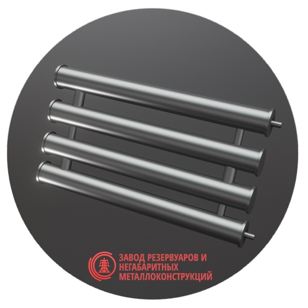Регистры отопления четырехрядные РСП-4x108x3.0-6000 мм